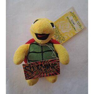 Rare Shoreline Grateful Dead Turtle Beanie Limited Edition Plush Doll Yellow NWT